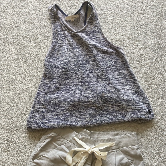 Monk and Lou knit high neck racer-back tank - Picture 2 of 2